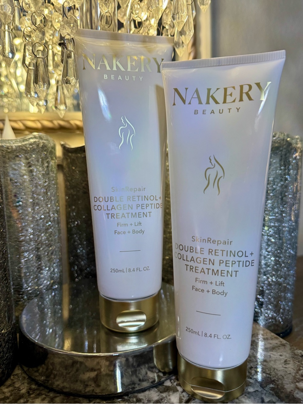 Nakery SkinRepair Double Retinol + Collagen Peptide Treatment — Body & Face 8.4